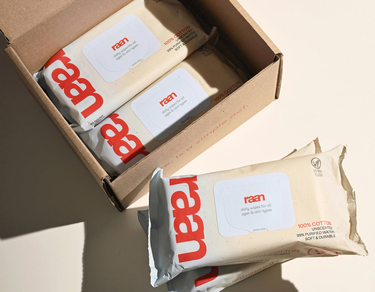 Multi-Pack Cotton Wipes