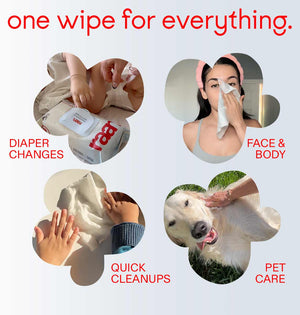 100% Cotton Face and Body Cleansing Wipe for Sensitive Skin (10 Individually Wrapped) – raan 100% Cotton Wipes
