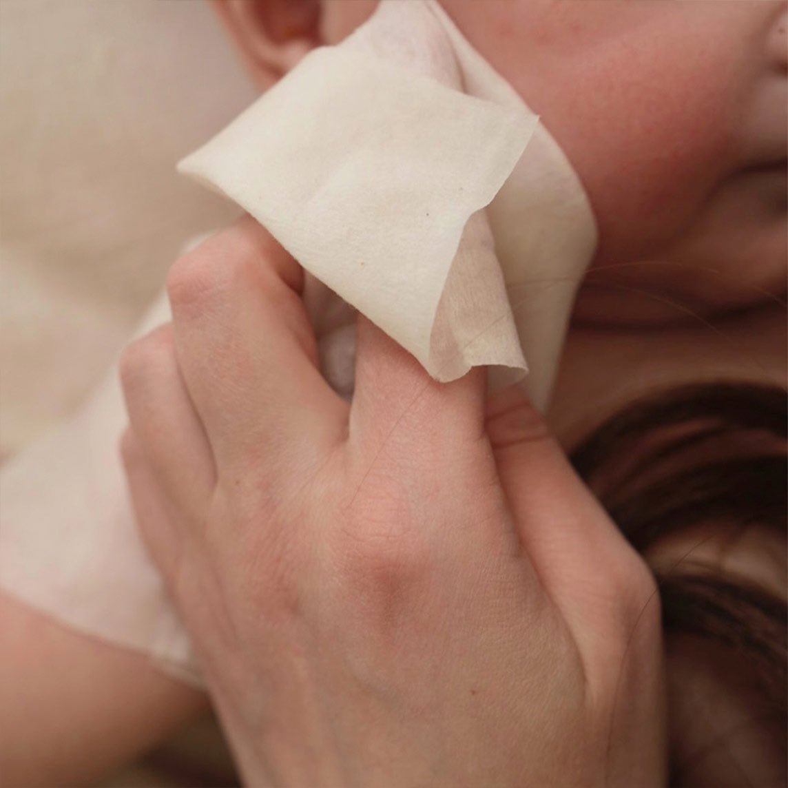 100% COTTON WATER WIPES, UNBLEACHED – raan 100% Cotton Wipes