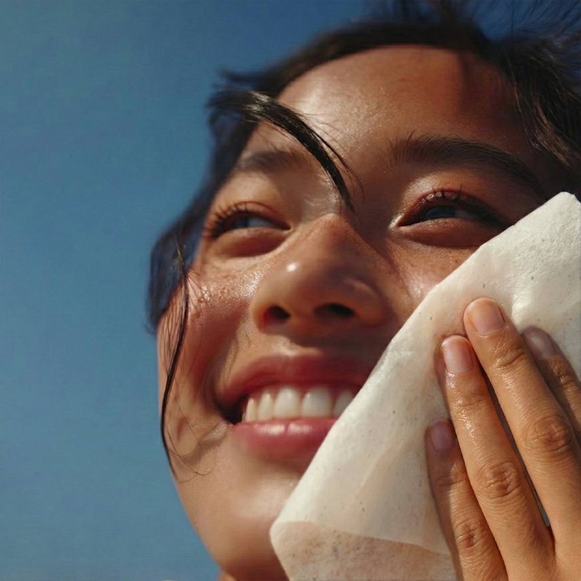 100% COTTON WATER WIPES, UNBLEACHED. POCKET SIZE – raan 100% Cotton Wipes