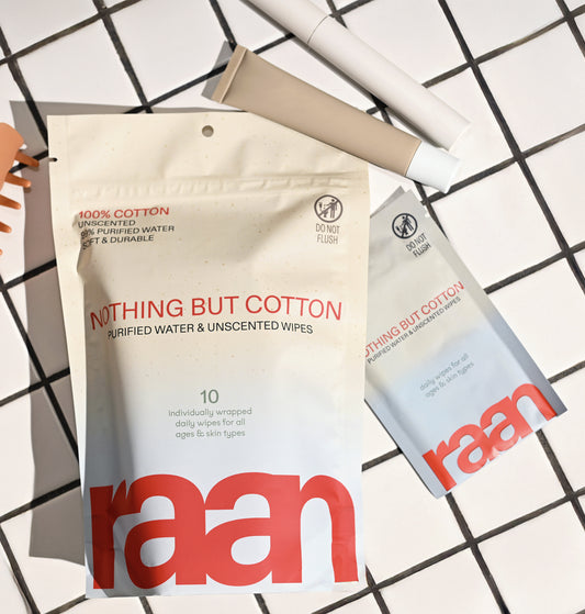 Raan cotton wipes for baby