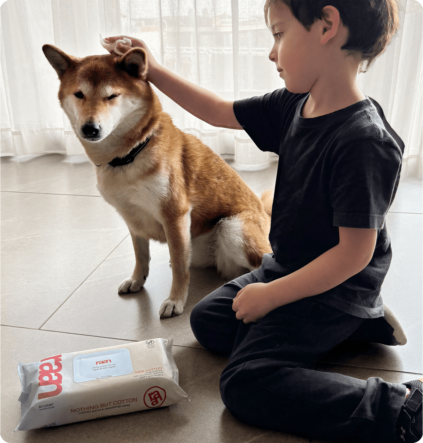 The Only Unbleached, 100% Cotton Baby Wipe for Sensitive Skin – raan 100% Cotton Wipes